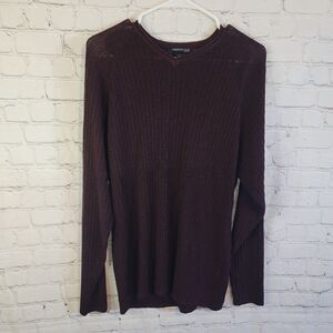Mens Kenneth Cole New York V-Neck sweater, size Large